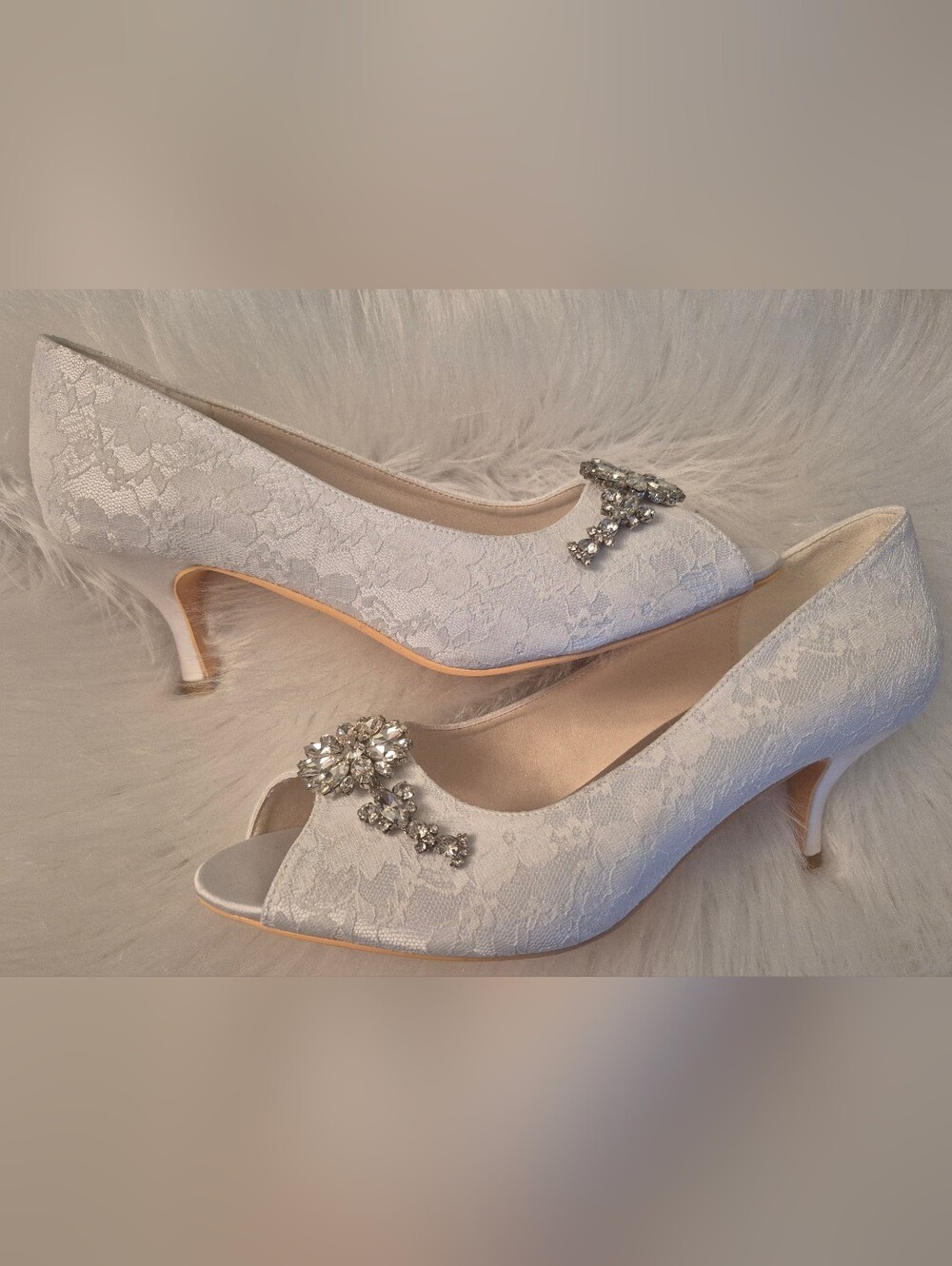 Womens Elegant Park White Formal Shoes